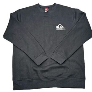 Quicksilver‎ Men's Crew Sweatshirt Black Size Medium